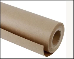 Коричневый рулон бумаги мясника 18 дюймов X 175 дюймов (2100 дюйма) пищевого класса, невощеная, непокрытая и небеленая