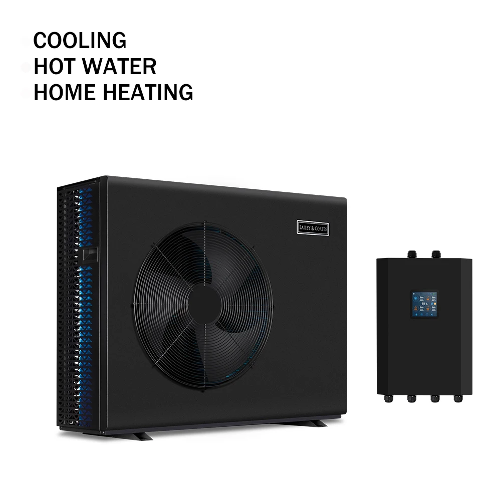 10kw R32 split system Inverter air source heat pump for floor heating and water heater