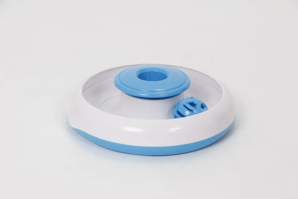 
Made 4 Pets 2 Ways Use Removable Electric Rotating Feather Interactive Cat Teaser Toy 