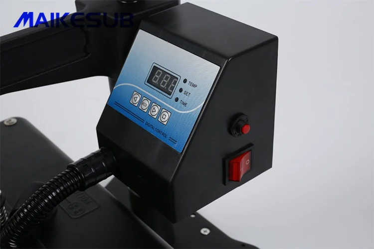 350W LCD Digital Controller Heat Press Machine Combo Printing Mugs Plates Electric Driven Core Engine
