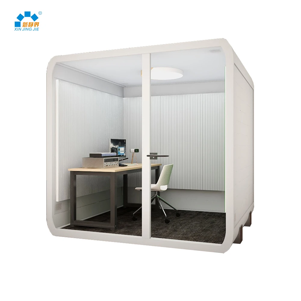 privacy soundproof booth office pod meeting pod