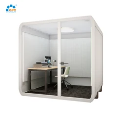 privacy soundproof booth office pod meeting pod