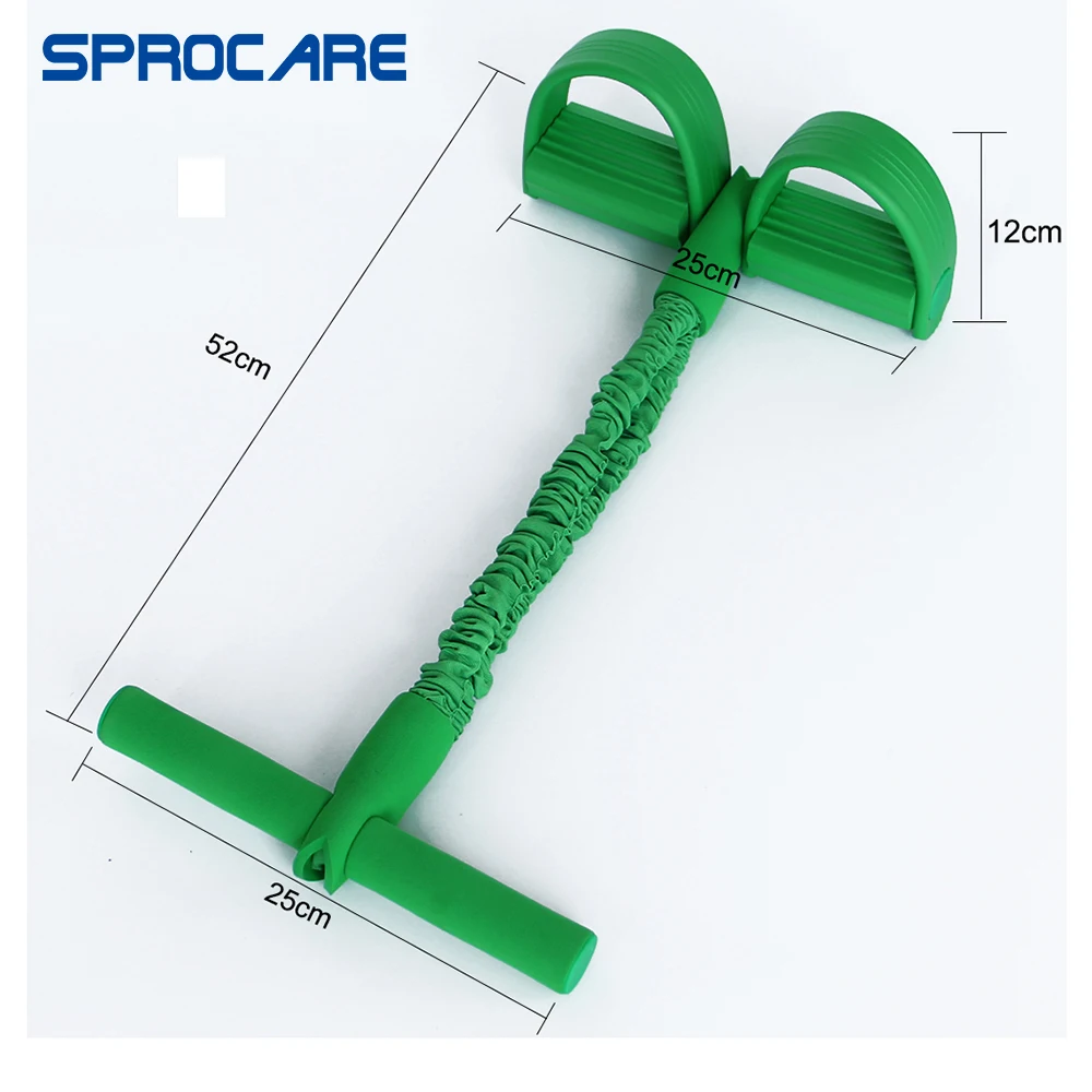 Slimming Resistance Bands Elastic Pull Rope Toning Tubes Foot Abdomen Trainer Sit-up Exercise Device