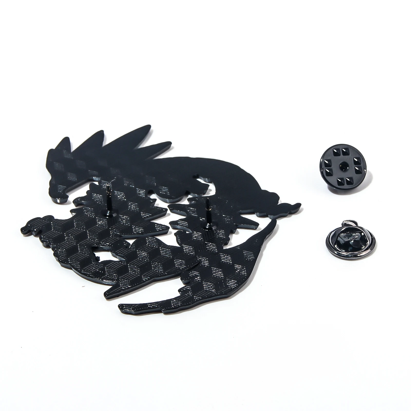 The Latest Style Fire-breathing Dragon Button Pin Badge Brooch Mega Evolution Poke mon Enamel Badge
