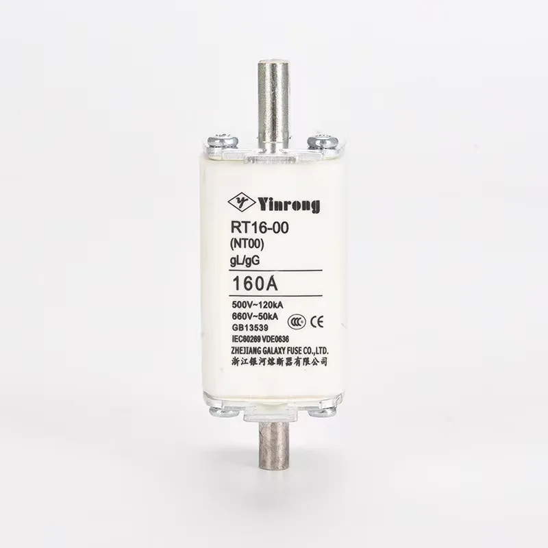 High quality fused knife switch disconnectors knife blade type Fuse core NT-2 300A 16A  RT36-1 RT36-2 RT36-3 resistor fuse