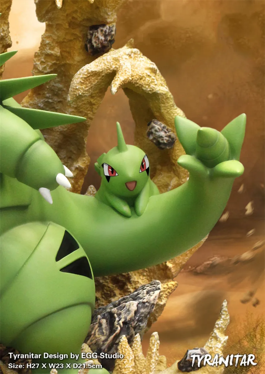 Japan Anime PM GK Tyranitar action figure for collection