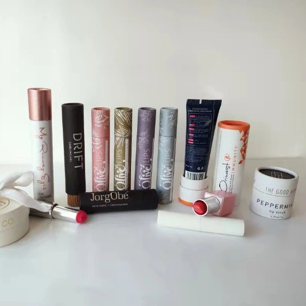 
Custom printing creative circular kraft paper tube packaging cosmetic packaging for bottle 