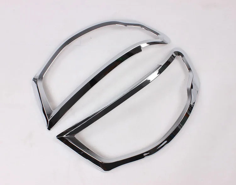 WZXD Car Door Handle Cover Head Tail Light Lamp Trim Exterior Decoration Accessories 2006 2007 For Mitsubishi  Triton L200