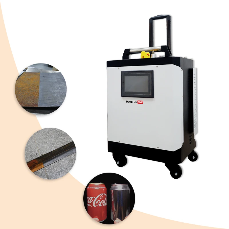 Advanced Pulsed Laser Cleaner for Gentle and Heavy-Duty Cleaning Ensuring Safety Precision on Various Surfaces