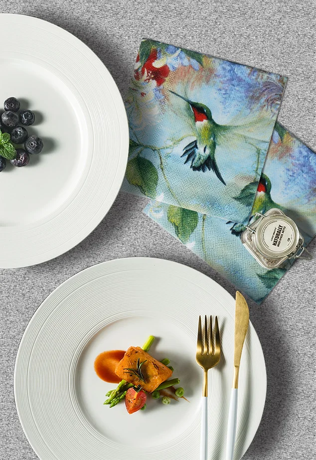 2 Ply Printed Decoupage Paper Napkins Serviettes with Logo