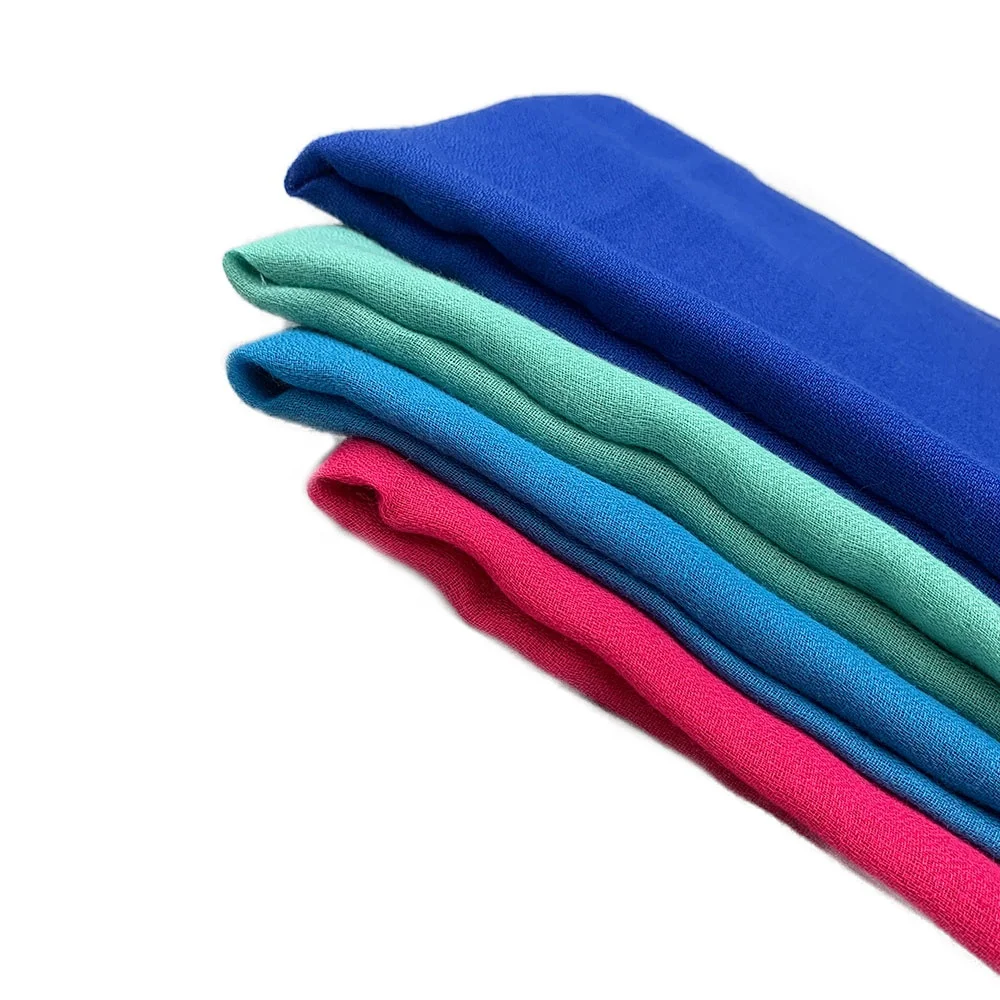 
Popular brand luxury solid color square chiffon scarves muslim hijab wholesale heading shawls 