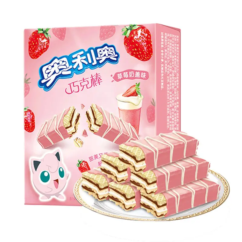 Oreo chocolate waffles Strawberry chocolate 64g