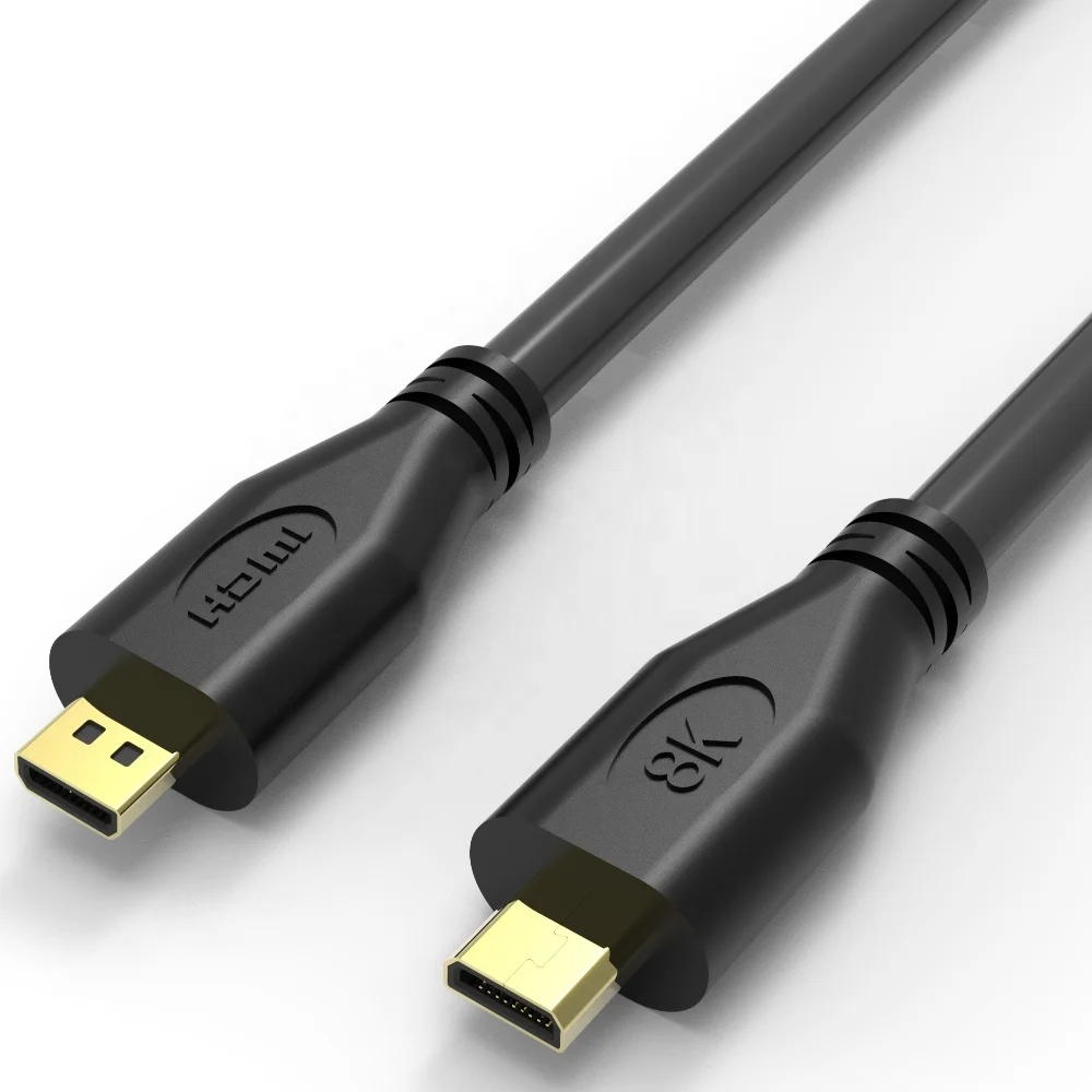 30% Off Premium 8k 60Hz Hdmi Cable 4k 120hz Uhd Braided Hdmi 2.1 Cable Cord Male To Male For Laptop HDTV