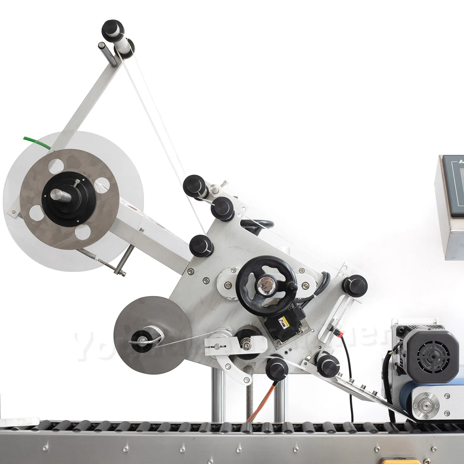 MT-300 Automatic Medicine Syringe Ampoule Label Applicator Tube Labeling Machine for Paper Test Bottle Tube