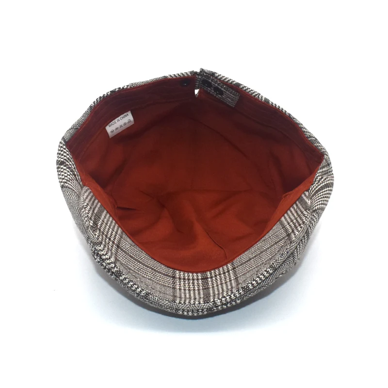 Custom Logo  French Uniform Women Cotton Beret Hat for Men