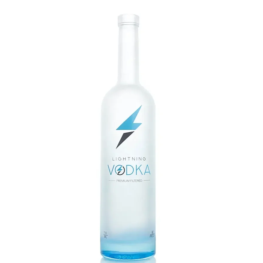 700ml 750 Ml Vodka Frosted Bottle Black Matte Corked 500 Ml Glass Bottles For Alcoholic Whisky Manufacturer Wholesale