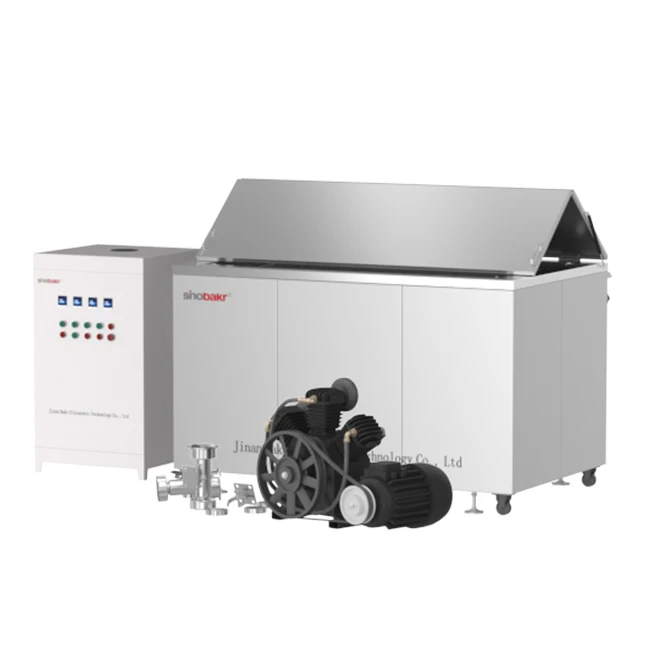 Ultrasonic cleaner solvent printhead cleaning machine