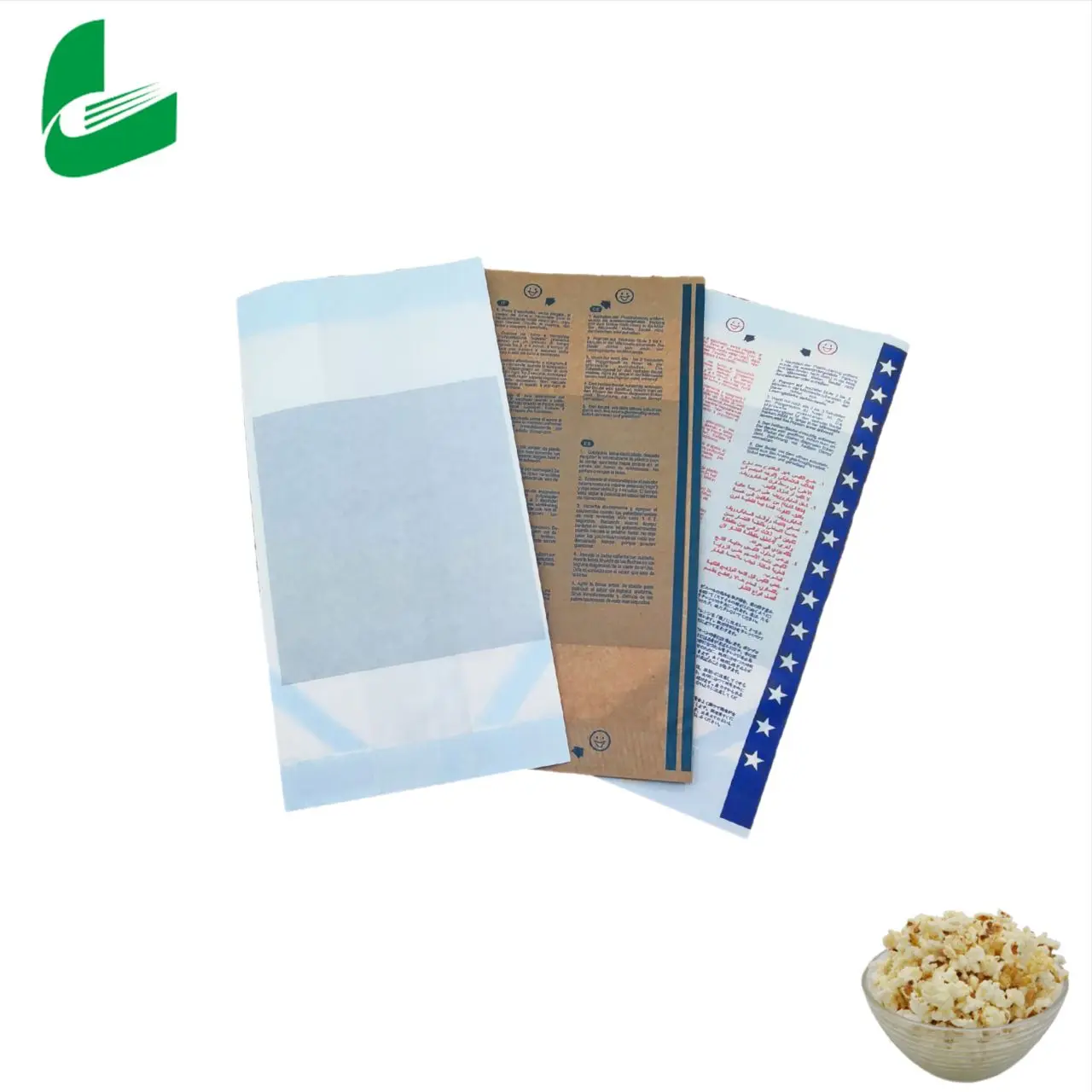 Huafeng popcorn bag  microwave popcorn paper bags