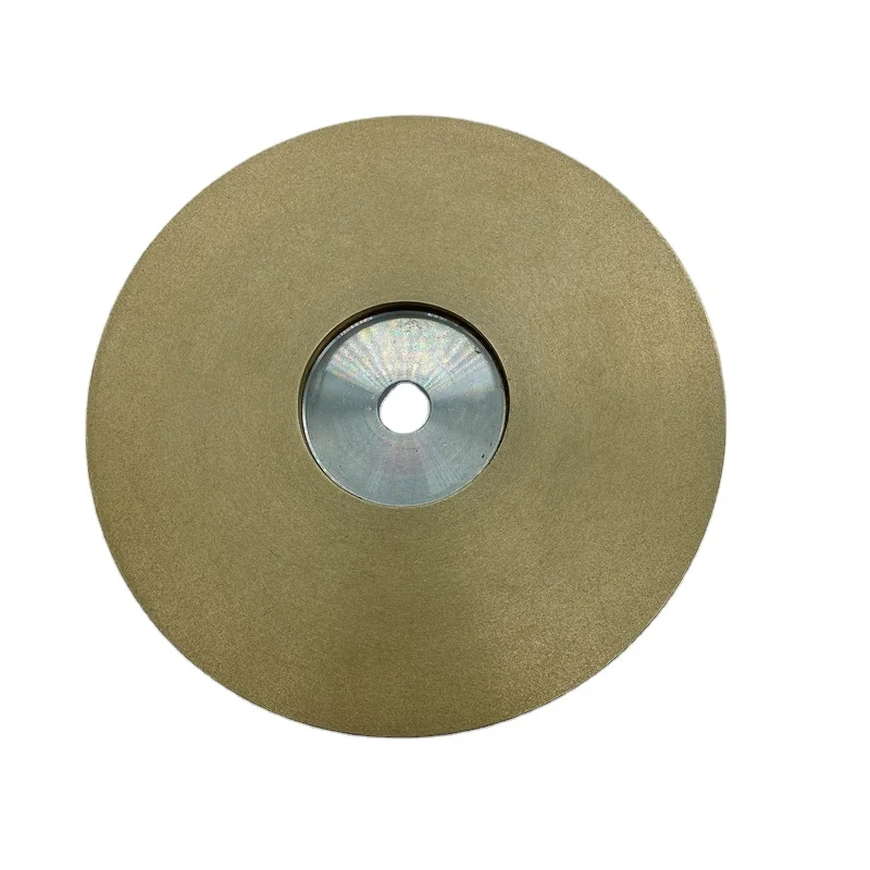 8 inch sintered flat lap disc diamond grinding disc for glass edge and gems grinding and polishing