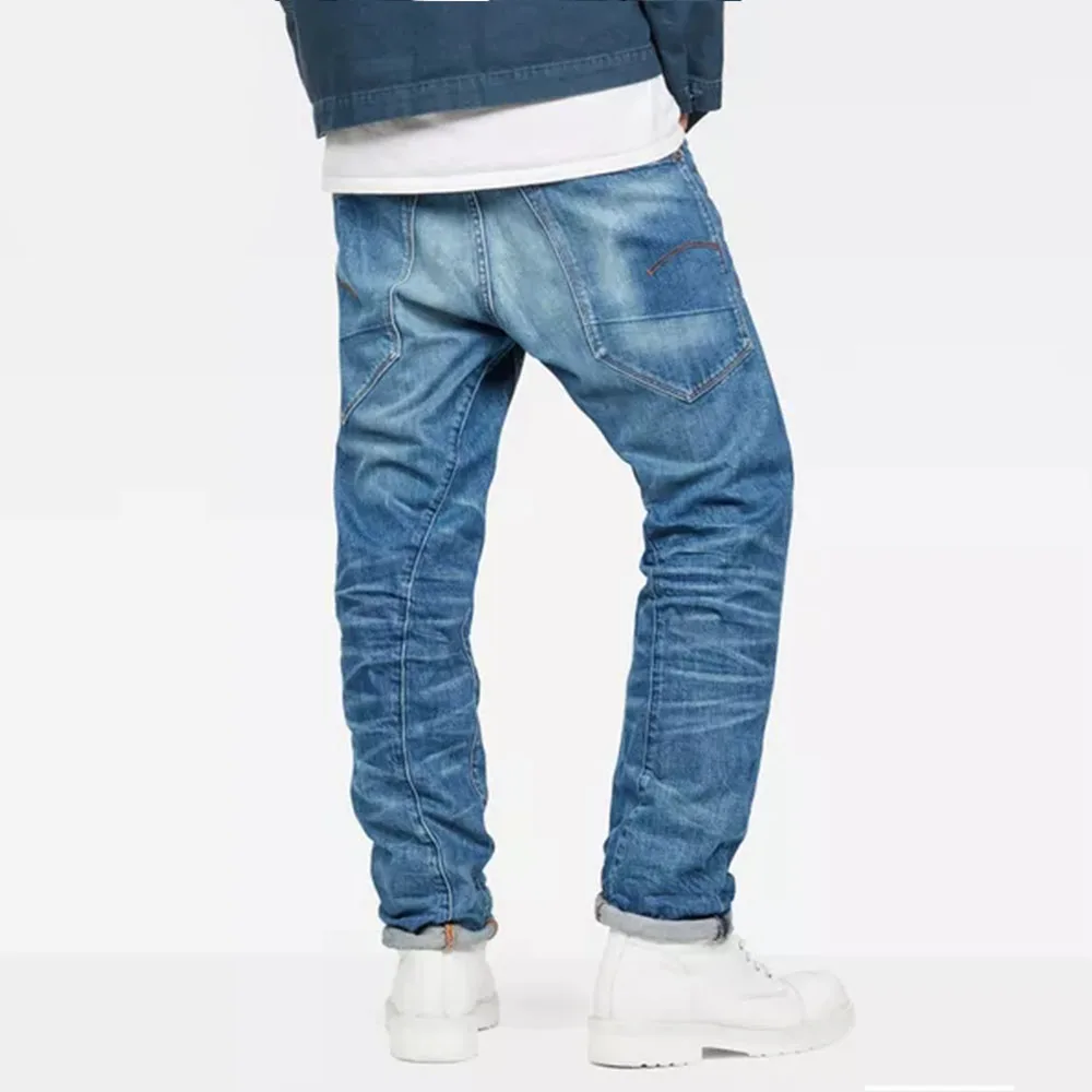 Leisure style clothes  balloon denim pants slim fit jeans for men mens hiphop jeans