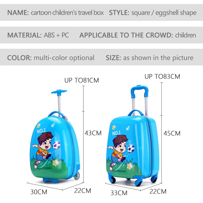 Twinkle Cute Small Suitcase Lazy Trolley Bag Wheels ABS+PC Kids School Luggage travel trolley suitcase sets For Children Case