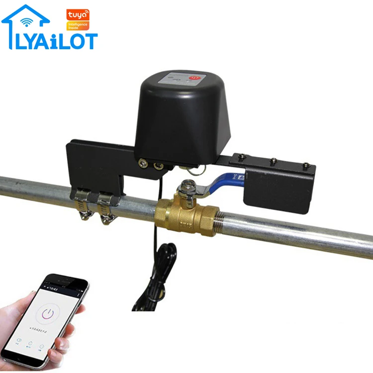 WIFI smart valve wholesale phone remote wireless control water valve/gas valve switch for garden garden irrigation control
