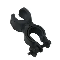 High quality bicycle light flashlight torch holder 360 rotation cyclye clip clamp bicycle flashlight holder