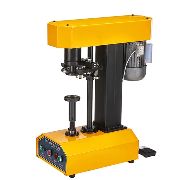 Wholesale Manual food beans beer glass jar capper canning machine Tin Can ropp capping Sealing Canning Machine plastic bottle