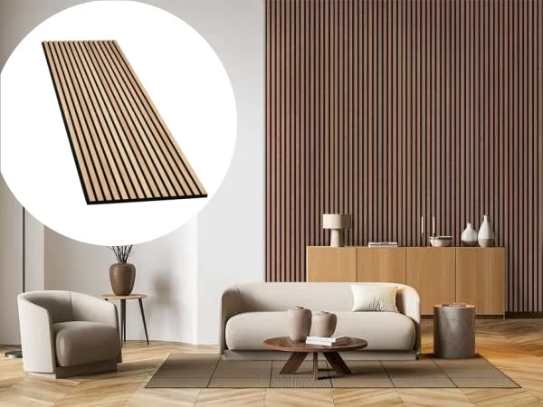 240x60cm acoustic wall panels mdf acoustic panel slat panel wall wood
