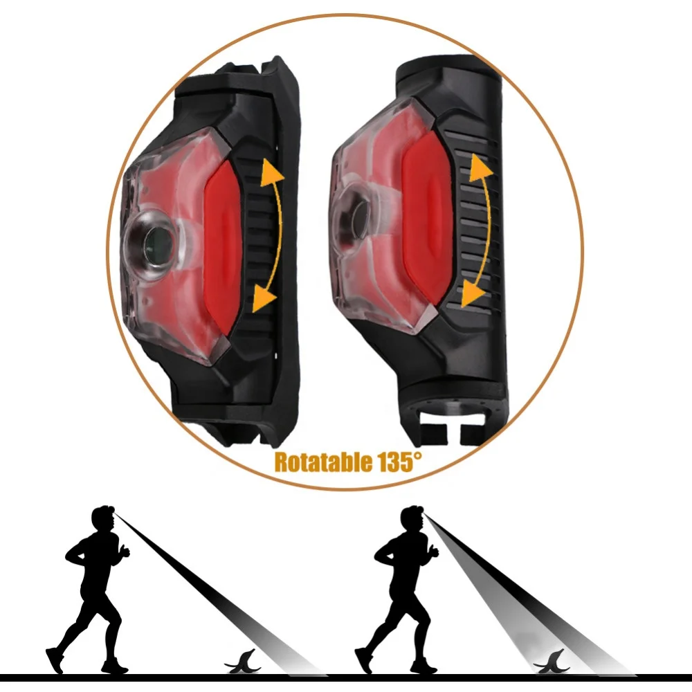Red Light +2 LED Waterproof Headlight Mini Flashlight Headlamp Linternas Frontales Cabeza Head Lamp Torch Lantern For Camping