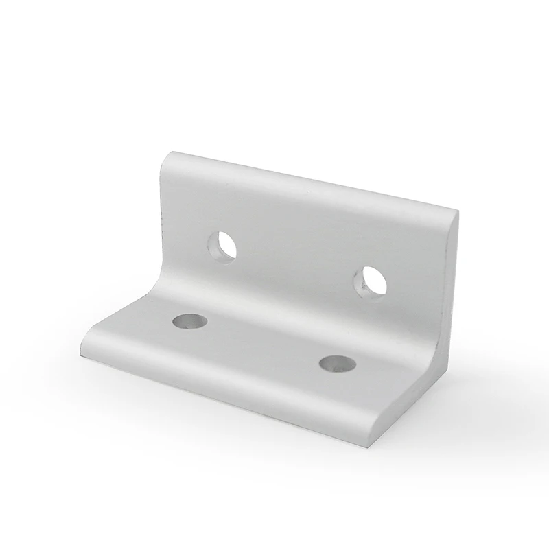 china manufacturer 40*80mm 30x60mm 6013 4 Hole Inside Corner Bracket for T- slot aluminum profile 20 30 40 60