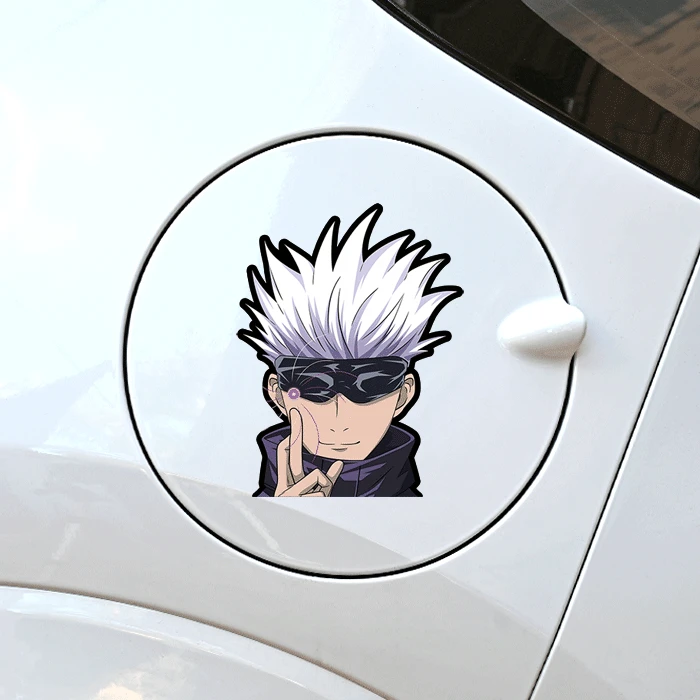 Best Sell Waterproof Sunproof Great Adhesive Japanese 3D Anime Vinyl  Car Stickers for Promotion Gift