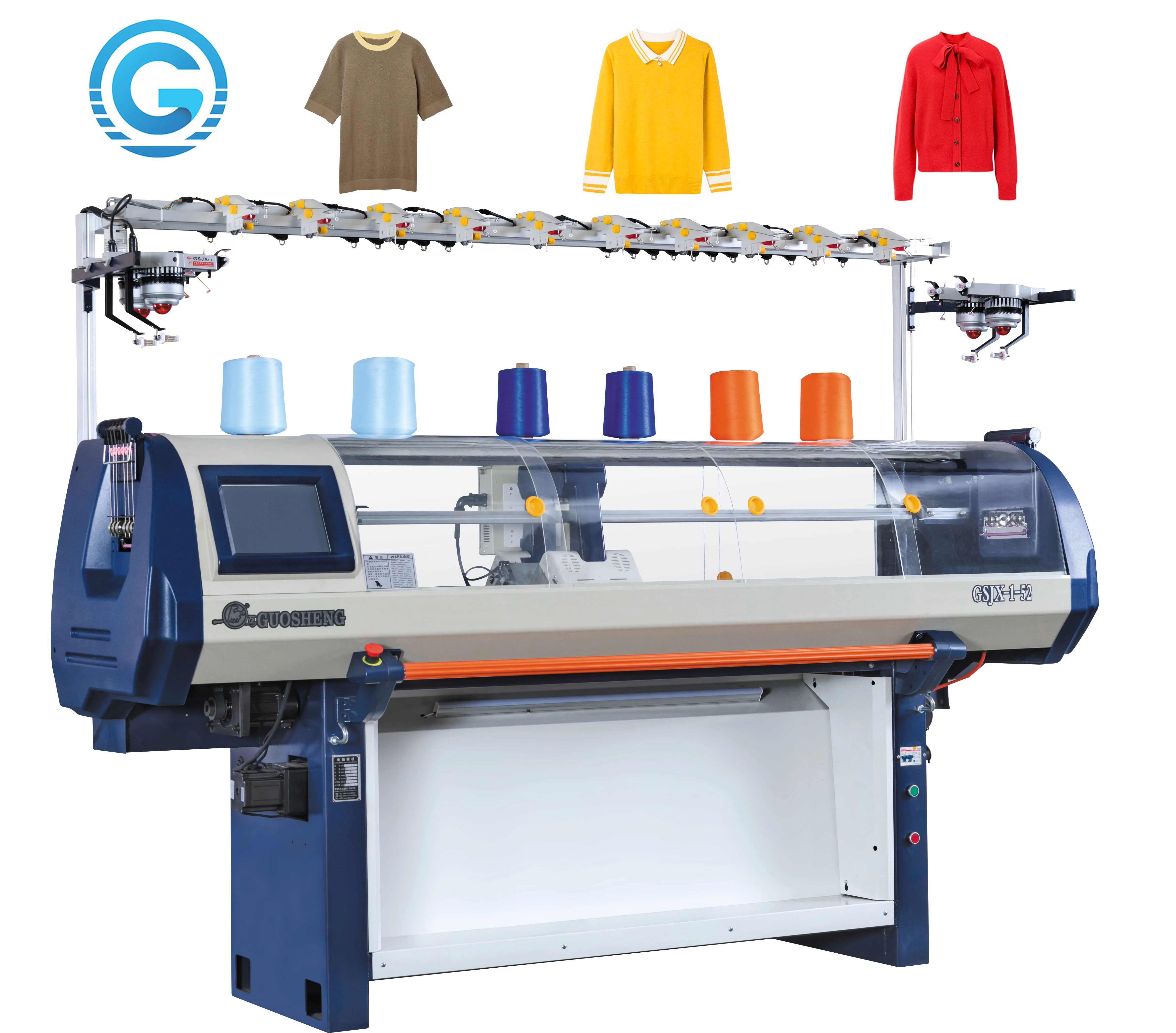 home jacquard sweater computerized knitting machines for sale,suzhou guosheng electric