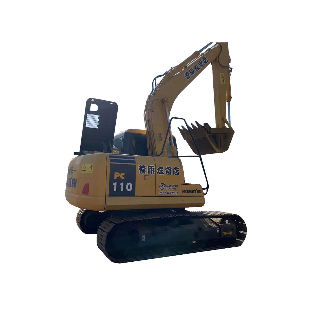 Б/у экскаватор Komatsu PC110 11-тонный гусеничный подержанный оригинальный