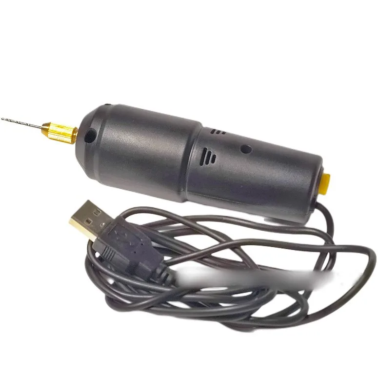 Ручная мини-дрель с USB электрическая дрель перламутровая модель самолета эпоксидный перфоратор 5 в постоянного тока ручная микро-дрель Линг-машина