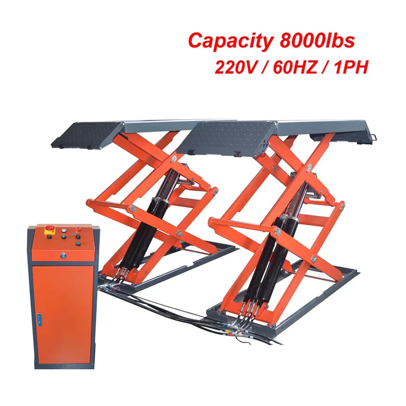 Fostar CE ISO Workshop Direct Factory Portable Automatic Hydraulic Customization Ultra Thin Small Tyre Scissor Car Lift For Sale