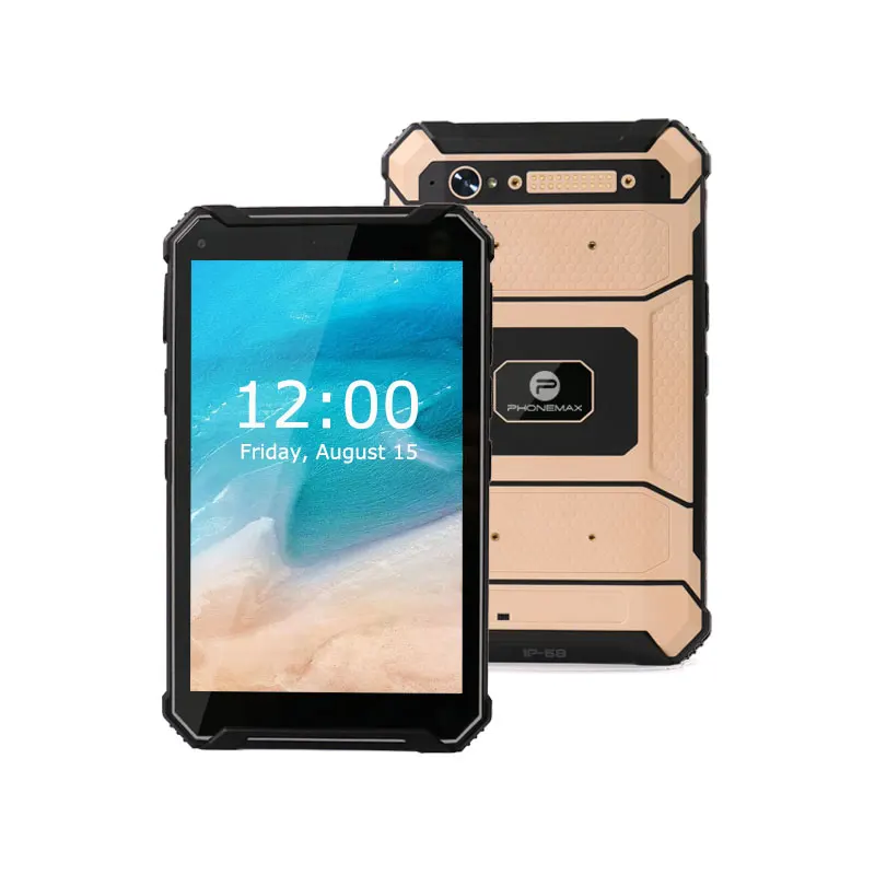 Phonemax 8 Inch IP68 waterproof touch screen rugged tablet PC industrial rugged tablet PC handheld terminal