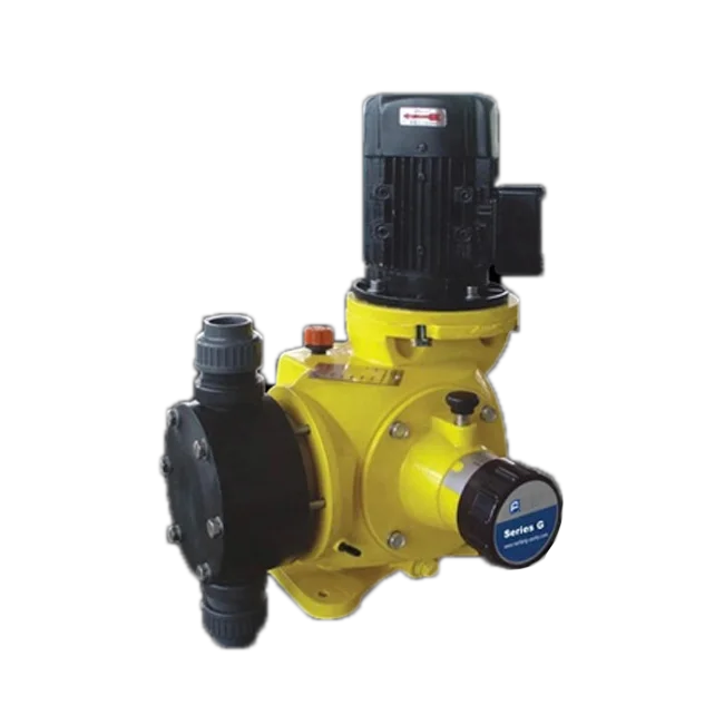 PTFE Diaphragm Chemical Liquid Dosing Pump for Water Plants