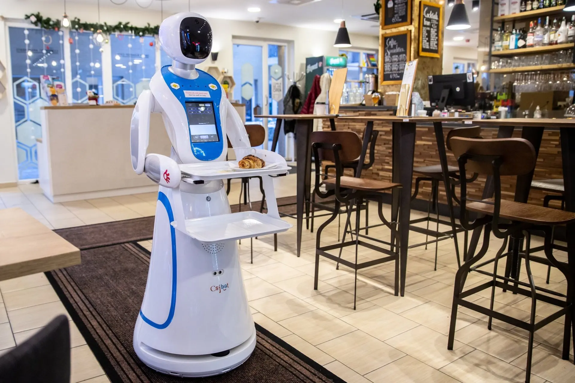 Best Humanoid Service Robot Waiter in Restaurant