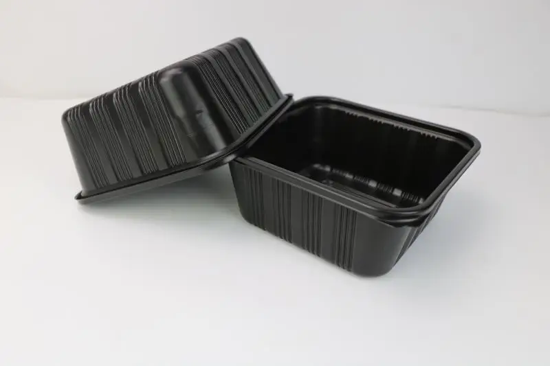 PP Plastic Lunch Box Hot Food Container 2 3 4 5 6 Compartment Disposable Rectangle Oven Safe Restaurant Takeout Food Container