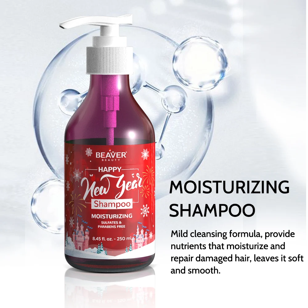 OEM/ODM Christmas set natural hair growth shampoo and conditioner tea tree oil sulfate free organic rosemary oil shampoo