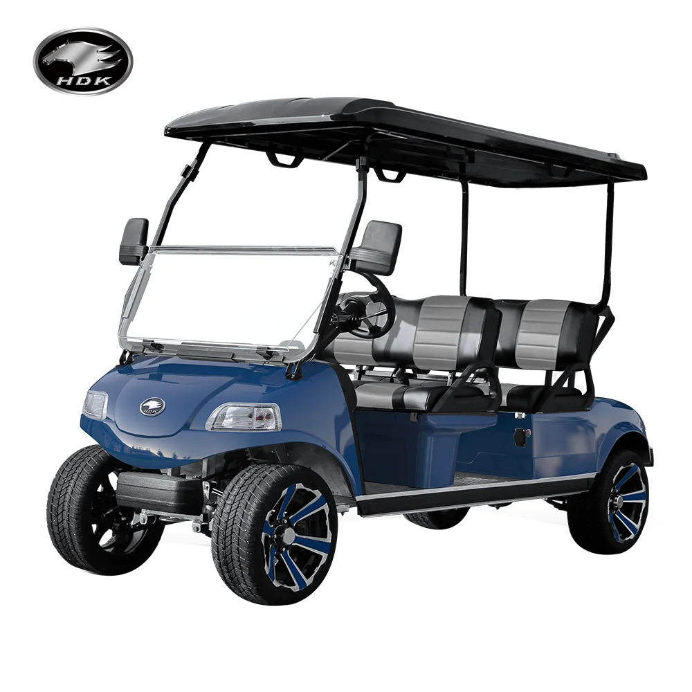 Big Scooters 4 Seat Forward Sightseeing Wholesale Off Road Cheap Price HDK Evolution Mini Buggy For Sale 48V Electric Golf Cart