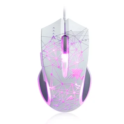 Hot selling  LED Wired Gaming Mouse E-sports Light Color Suitable  Gamer Gamer  DPI optical USB Mouse pc laytop