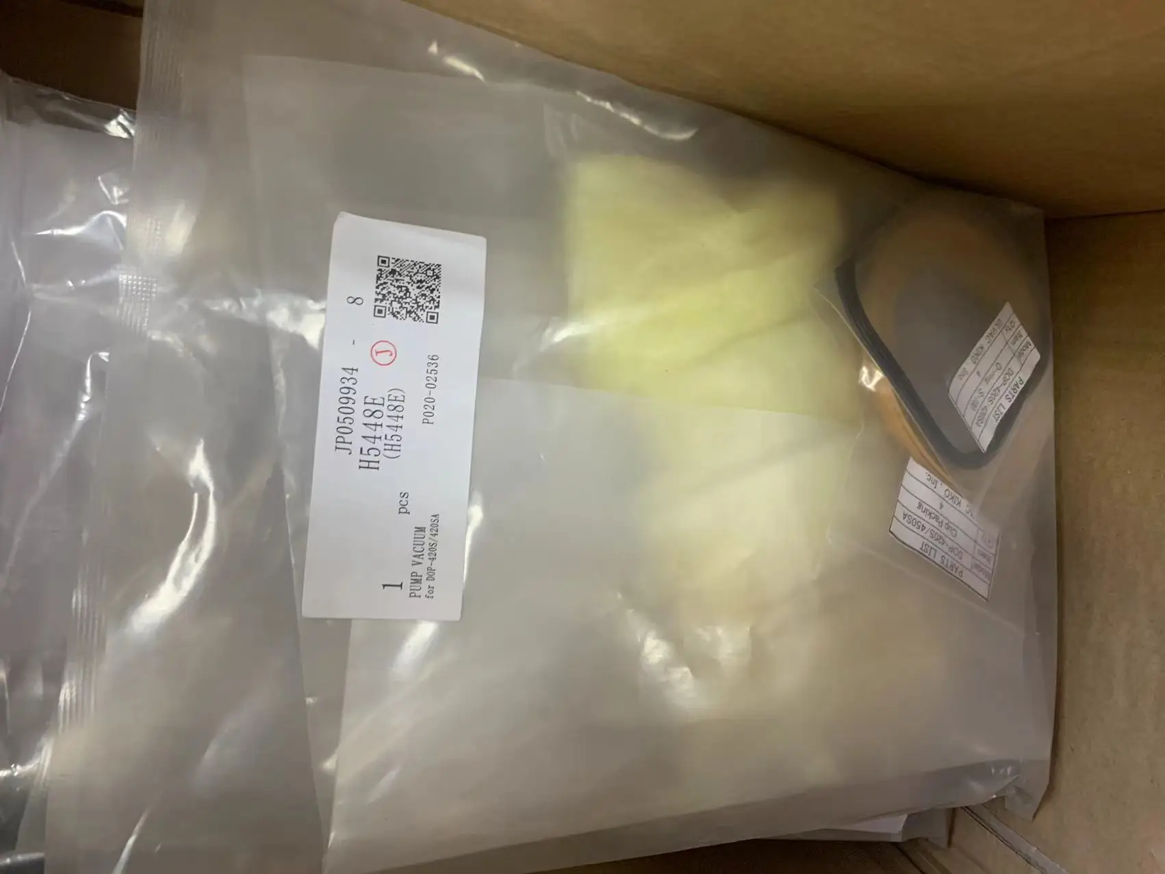SMT spare parts H5448E DOP-420SA FUJI NXT NXTII Vacuum Pump Maintenance Kit for SMT Pick And Place Machine