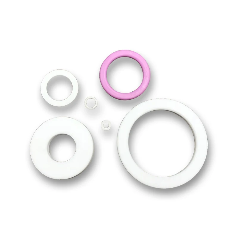 Hot Selling Round  High Voltage Resistance Piezo Zirconia Ceramic Loop Sheet Zirconia Ceramic Plate