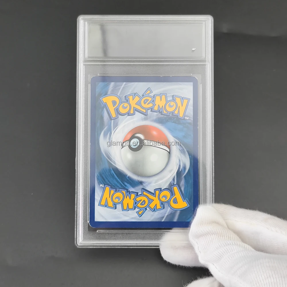 New Graded Frame Dragon Ball Match Attax Sports Panini Mtg 35Pt Acrylic Clear Frosted Pokemon Empty Card Slab