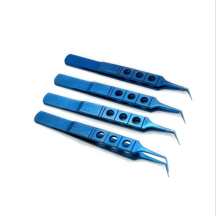 Хирургические офтальмологические глаза изогнутые медицинские щипцы