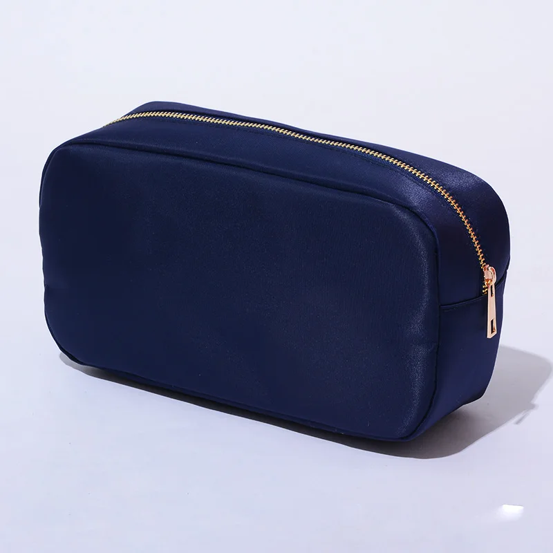 Stock S M L XL Navy Makeup Bag Elegant Men Women Sloth Gift Wholesale Custom Nylon Fashion Tropical Personalize makeup case