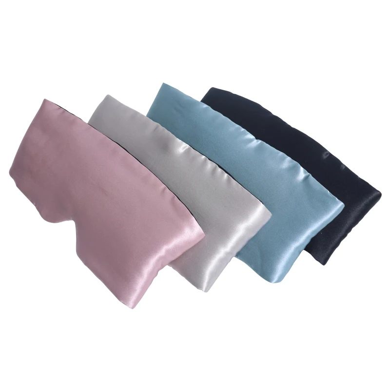 Custom Luxurious Silk Eyemask With package Bag Experience The Ultimate Sleep Comfort With A Silk Eye Mask