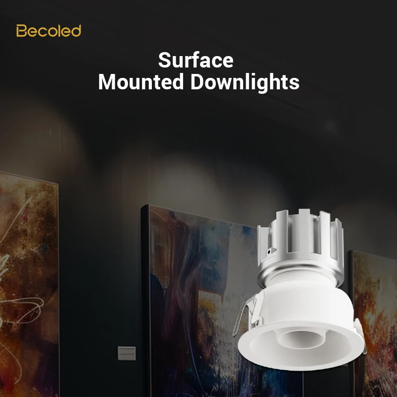 Flexible Adjustable Indoor LED Spotlight for Office Lighting - Cool White Aluminum